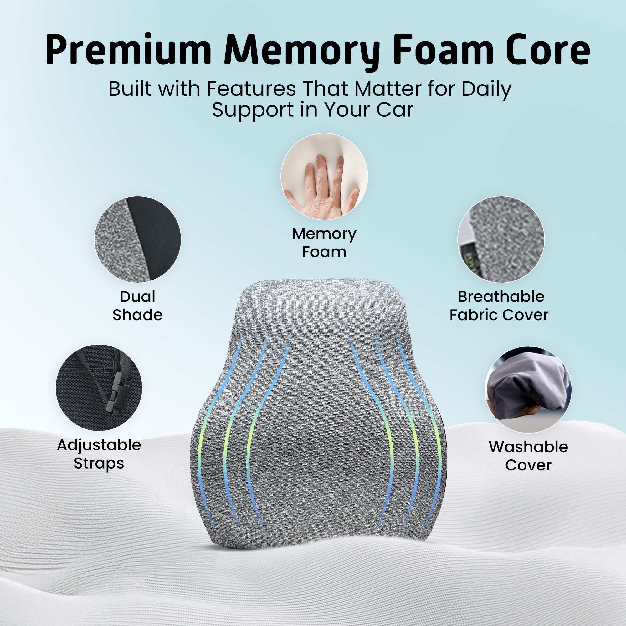 Car Back Rest view 2