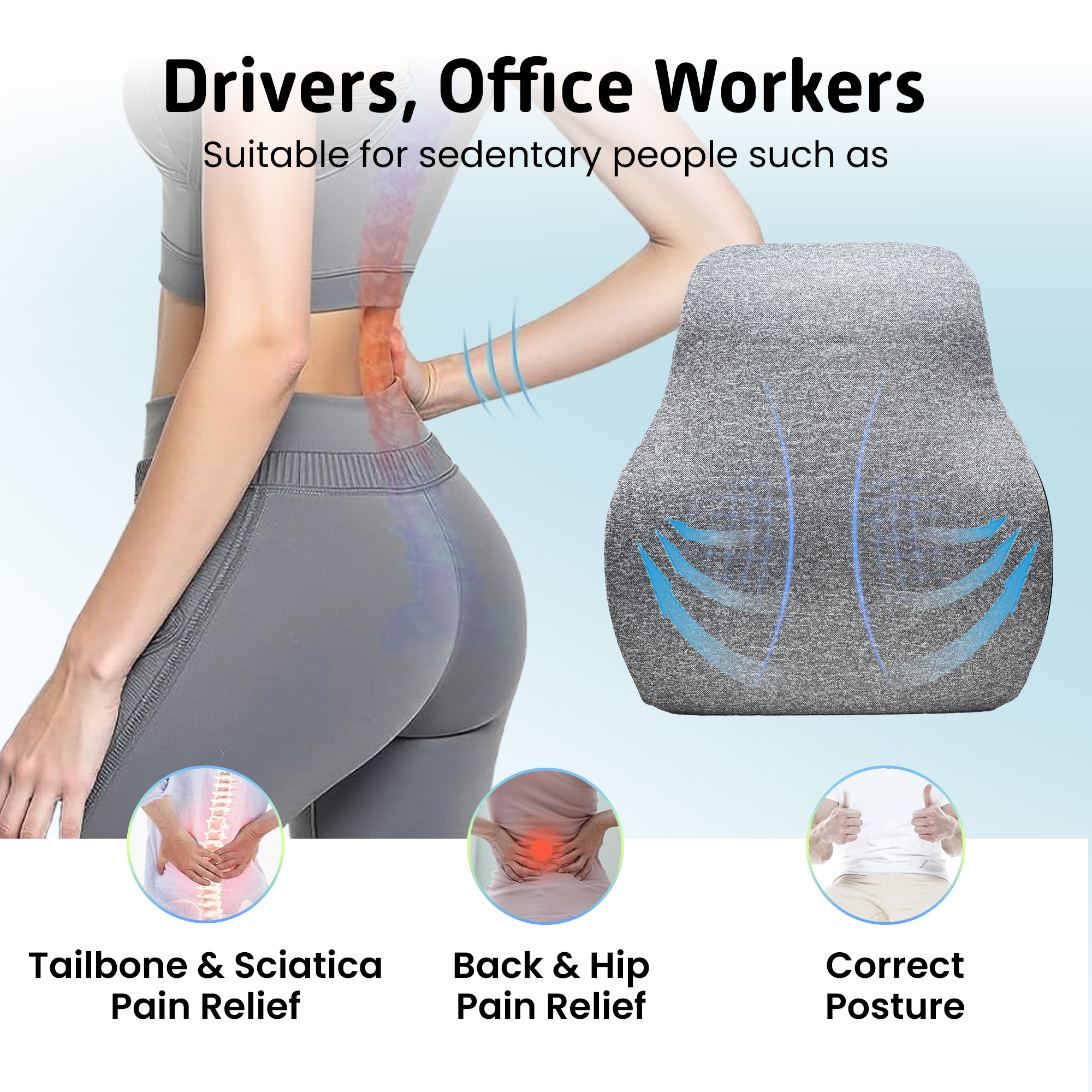 Car Back Rest view 4