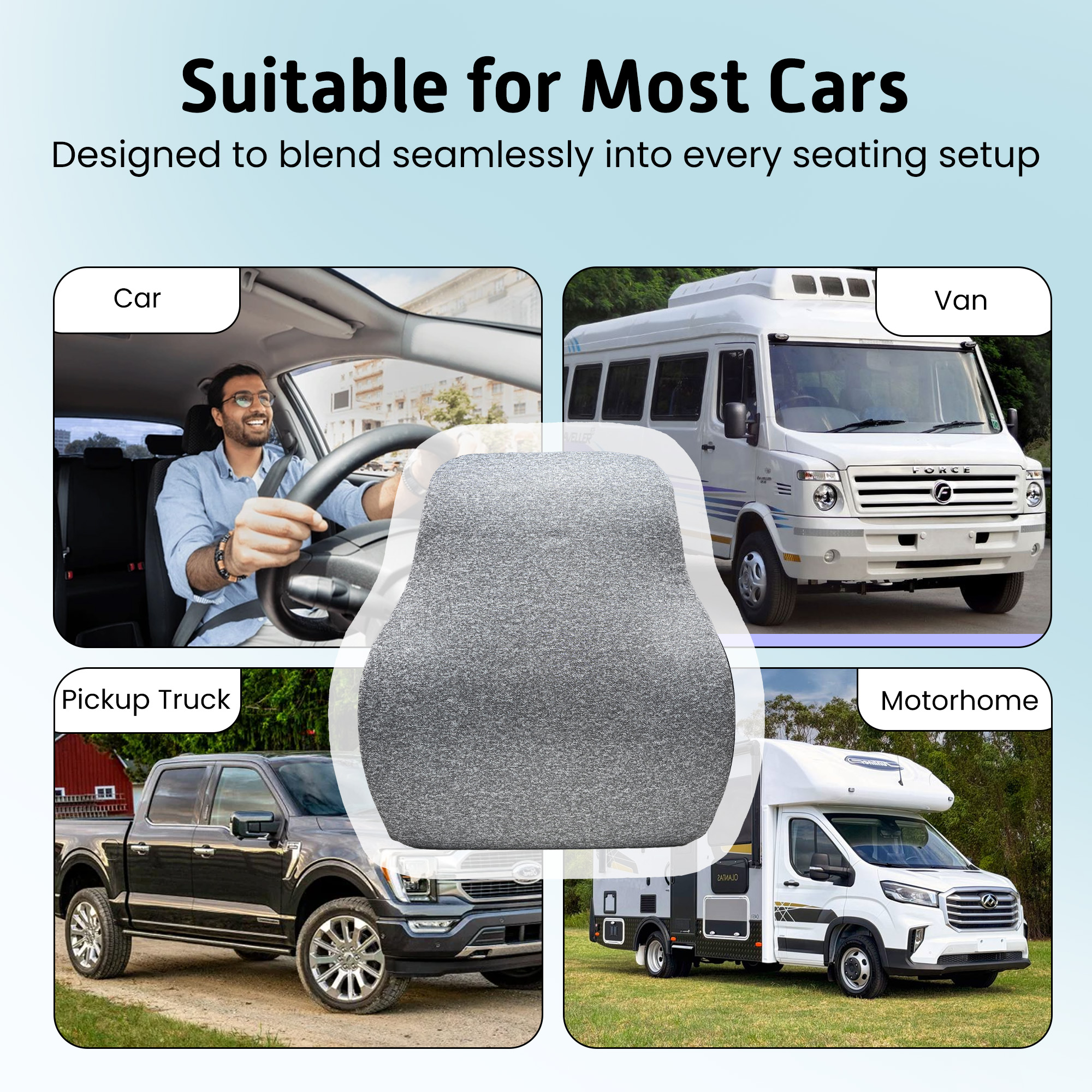 Car Back Rest view 9